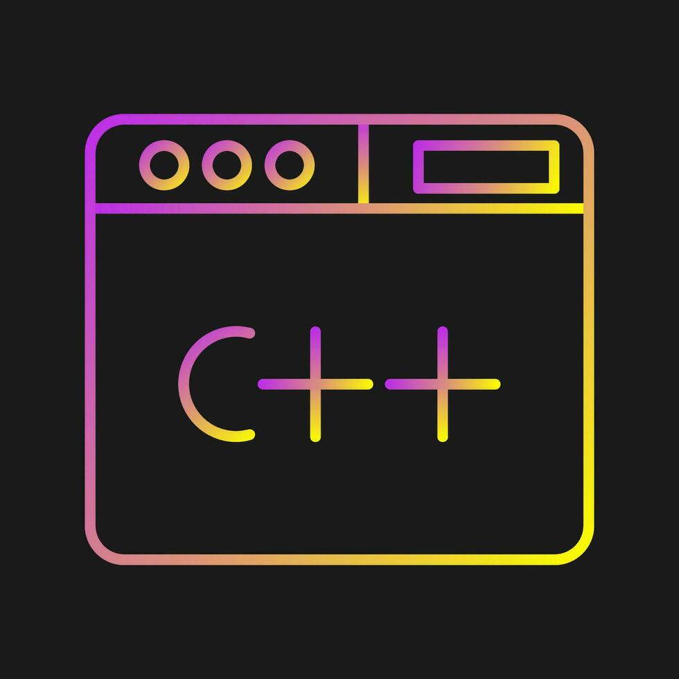 Programming language Vector Icon