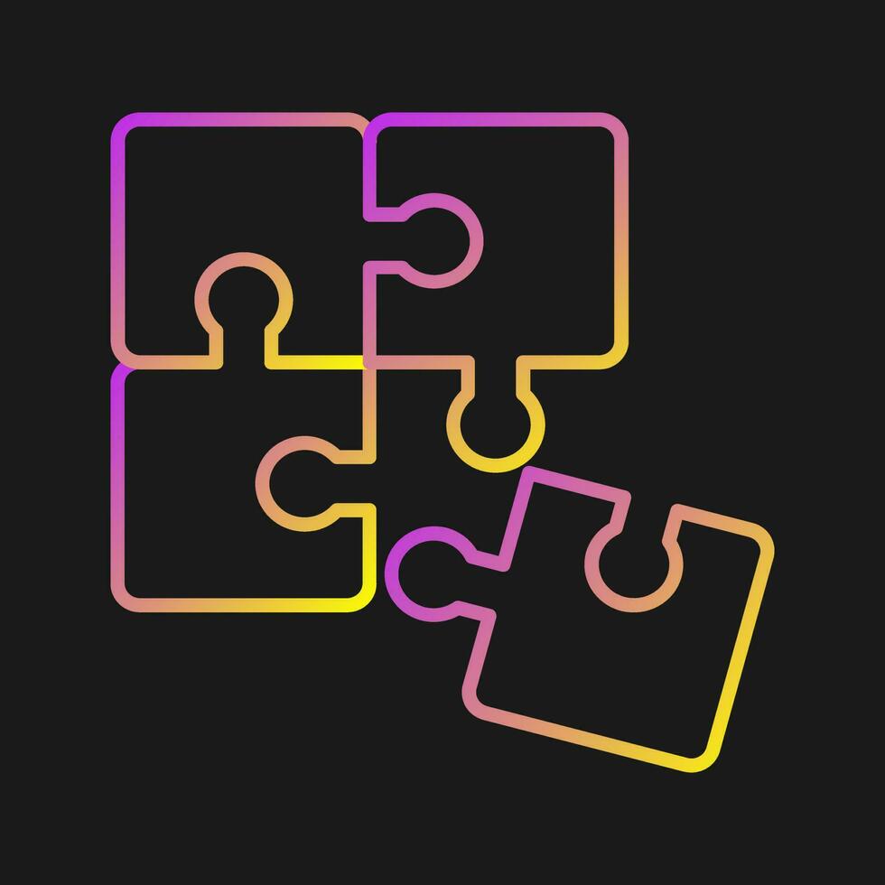 Puzzle Vector Icon