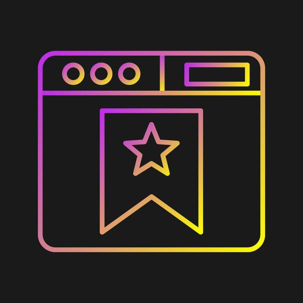 Bookmark Vector Icon
