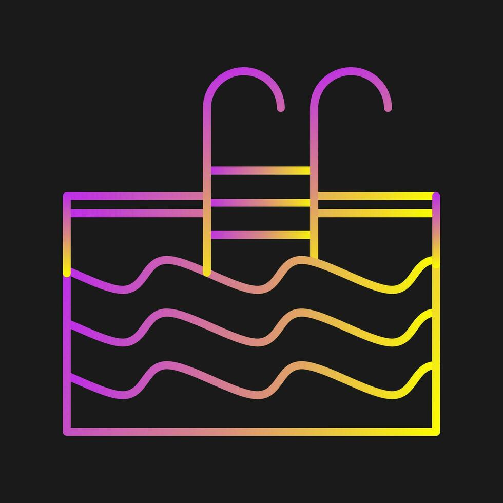 Swimming Pool Vector Icon