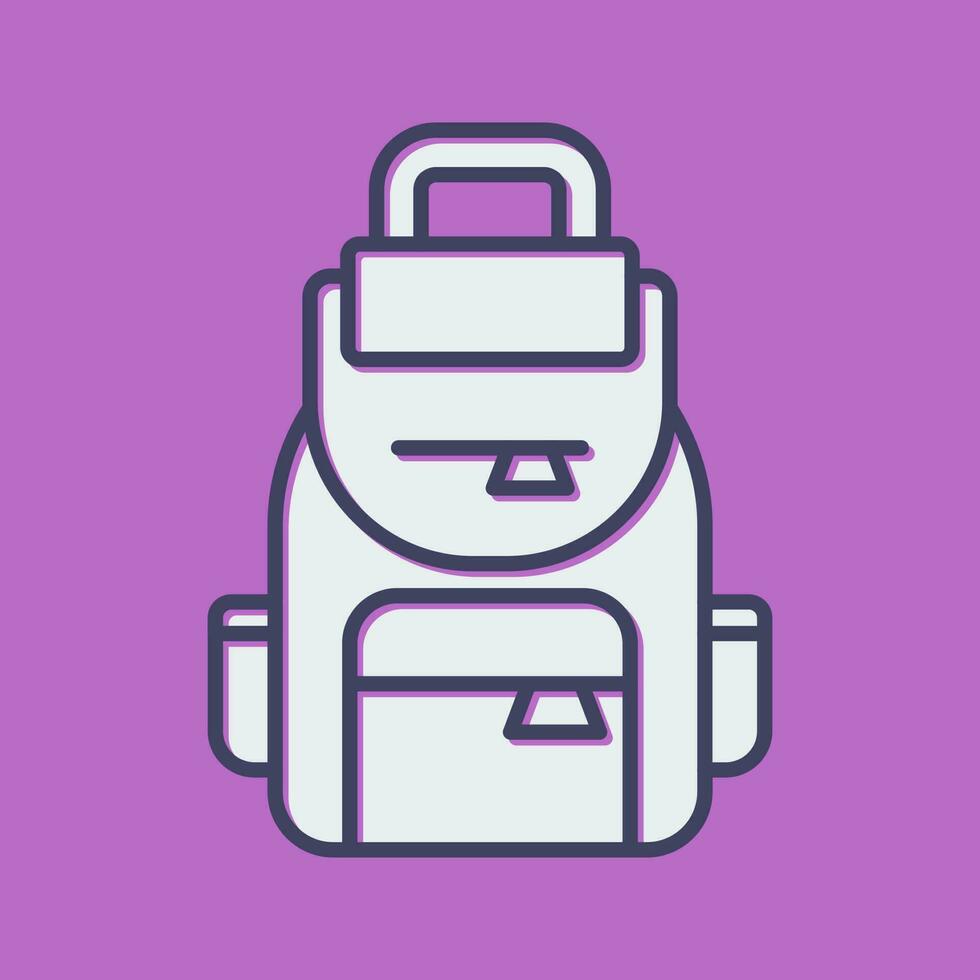 Backpack Vector Icon