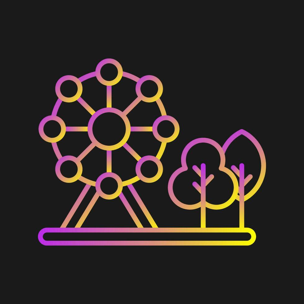 Park Vector Icon