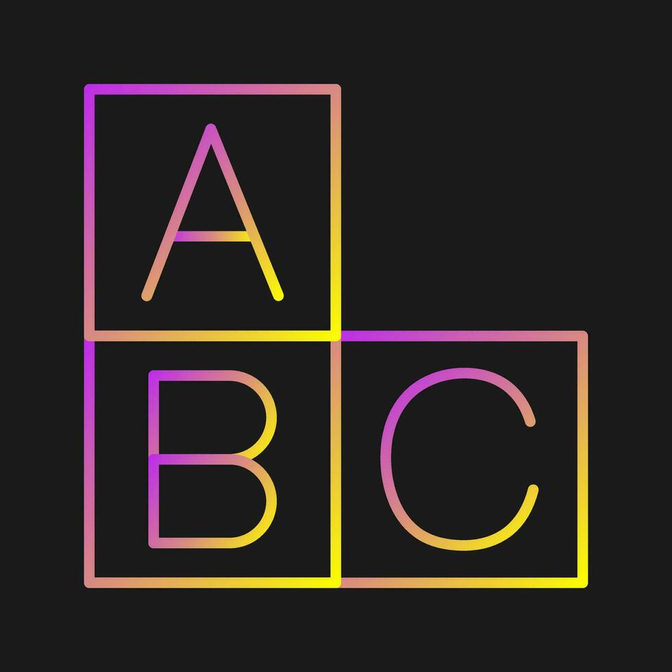 Abc Vector Icon