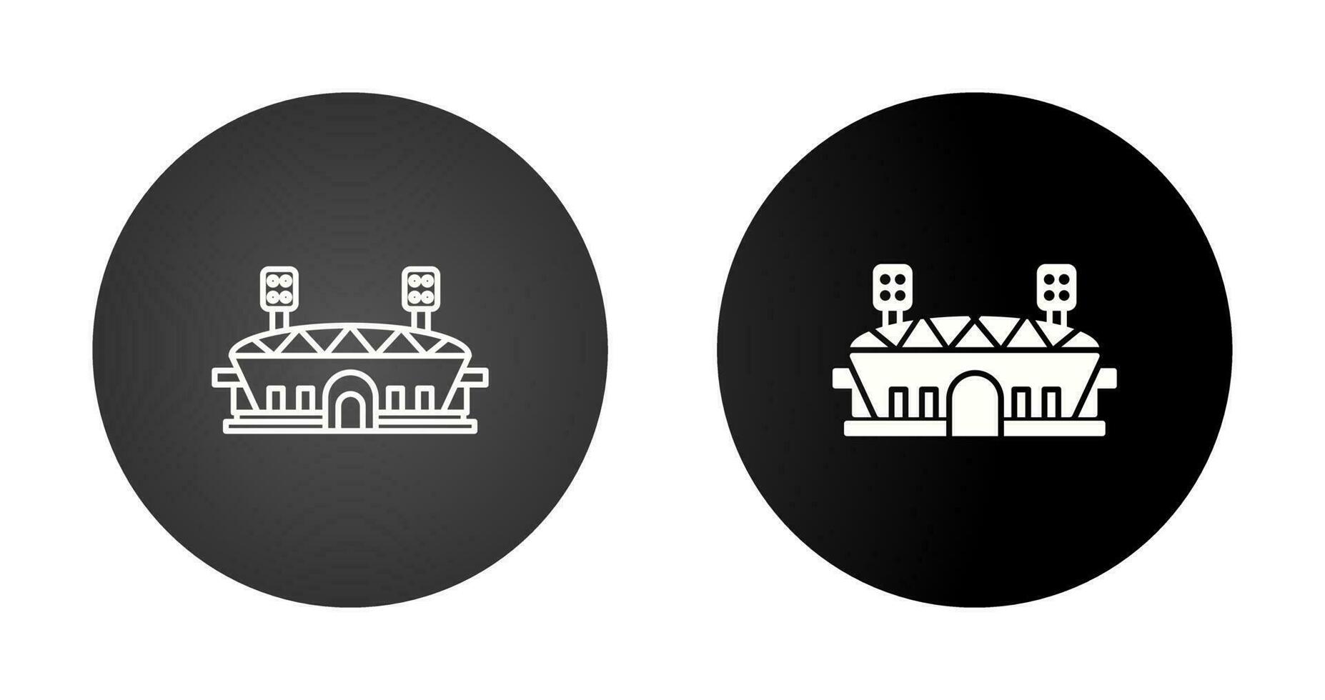 stadium Vector Icon Set