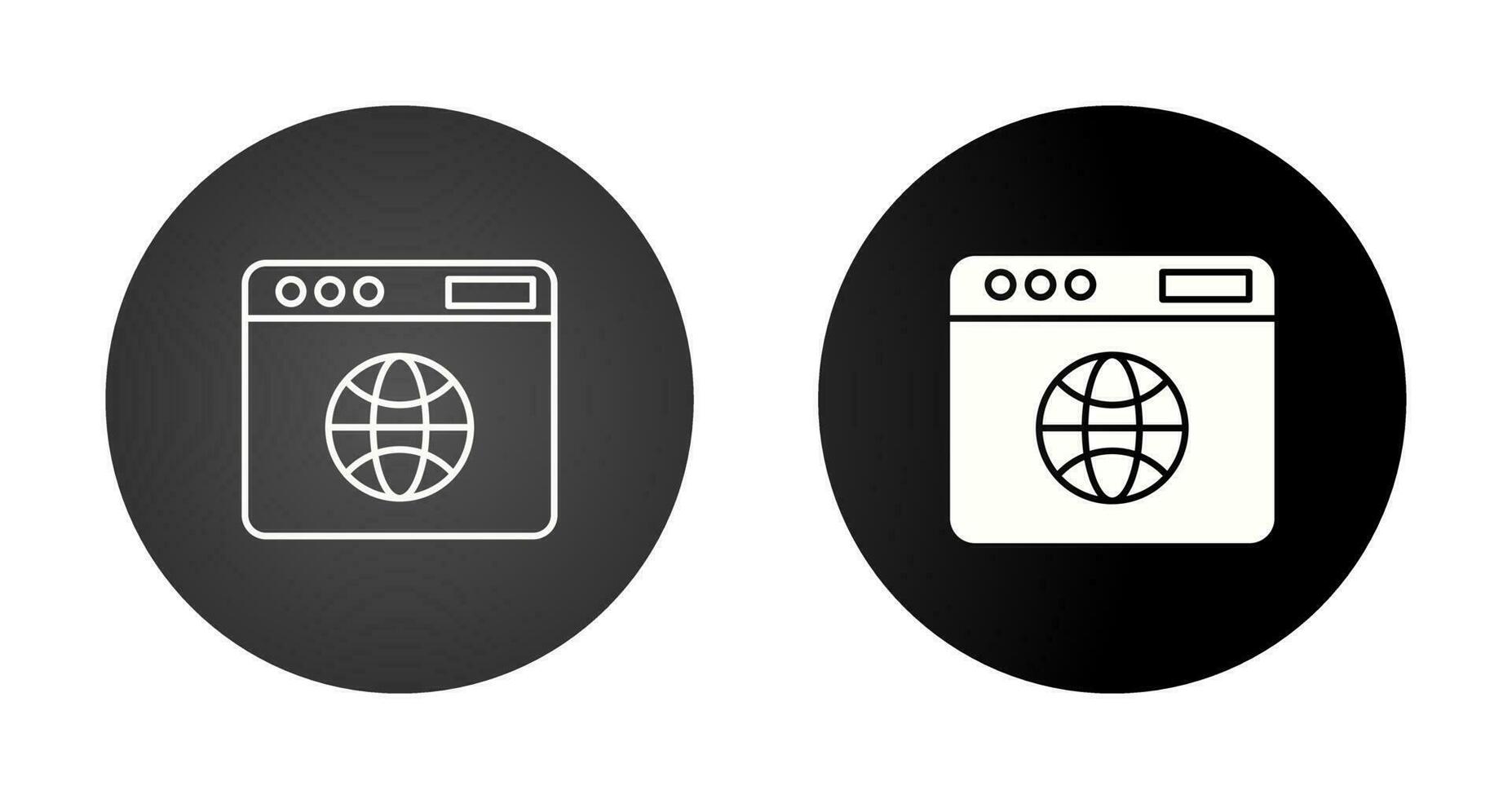 browser Vector Icon Set