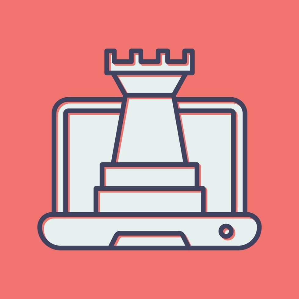 Digital Strategy Vector Icon