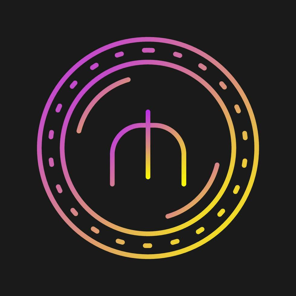Manat Currency Vector Icon