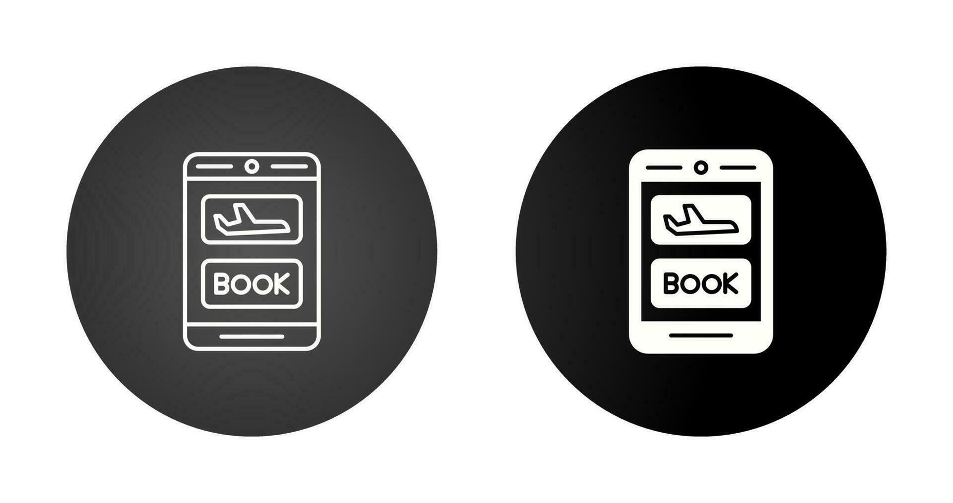 booking vector icon