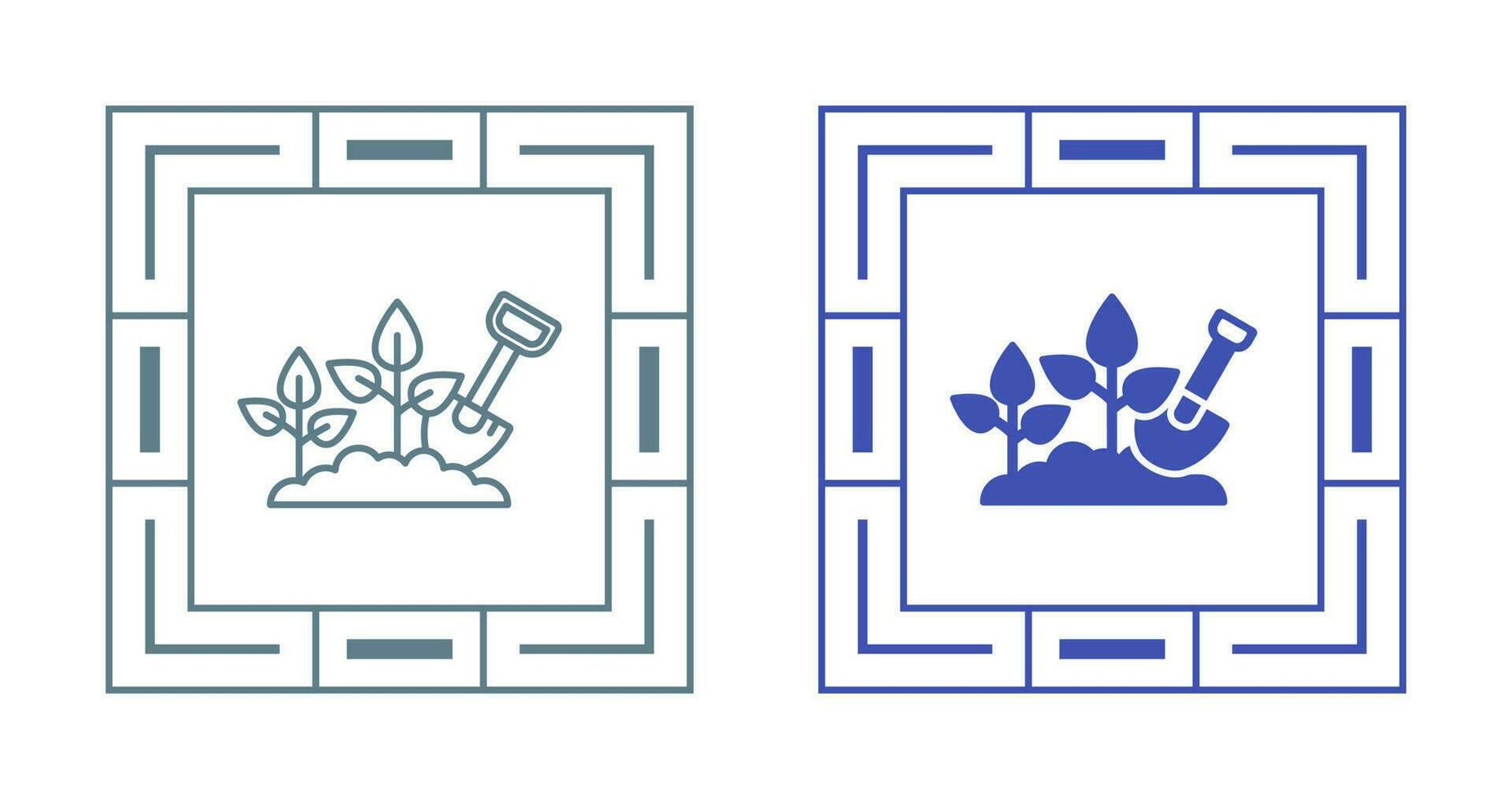 icono de vector de jardinería