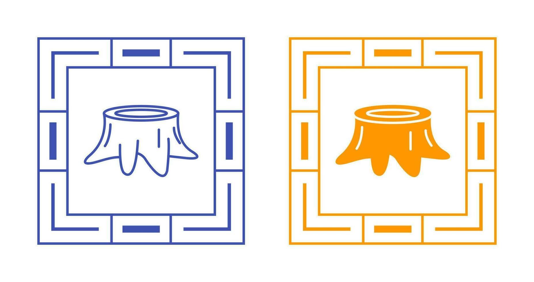 Stump Vector Icon