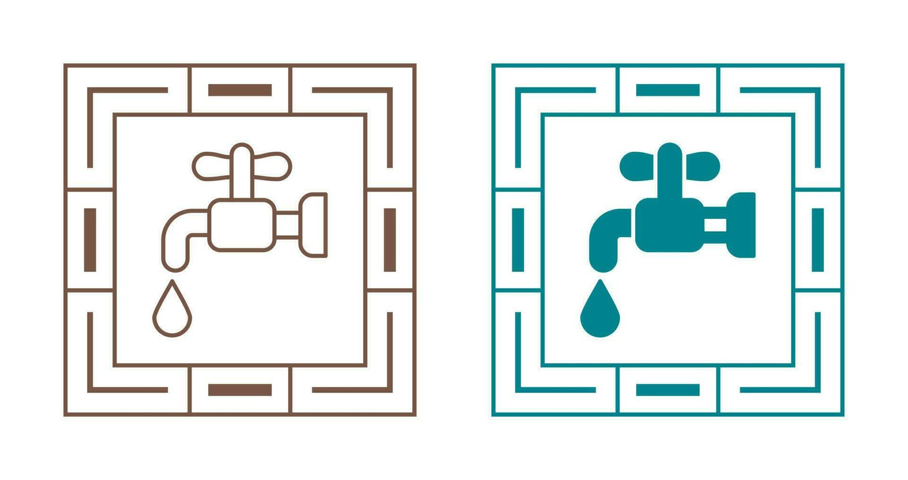 Water Tap Vector Icon