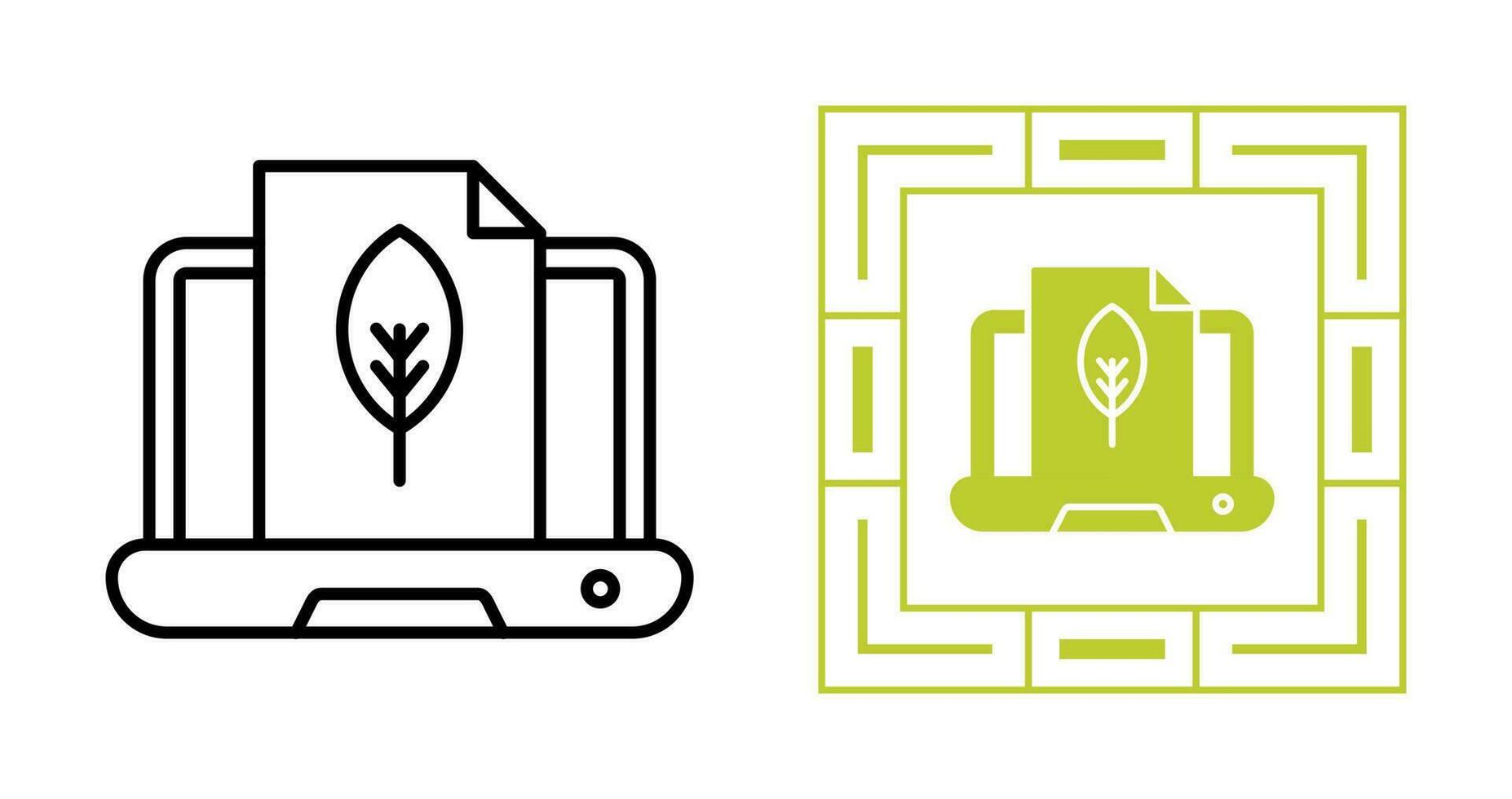Organic Content Vector Icon