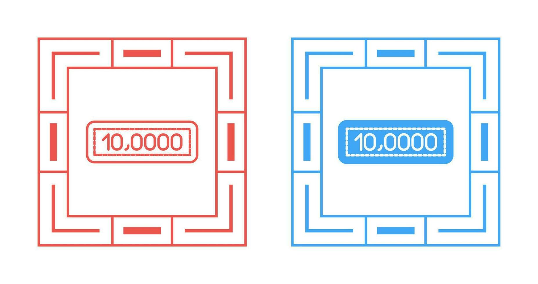 number vector icon