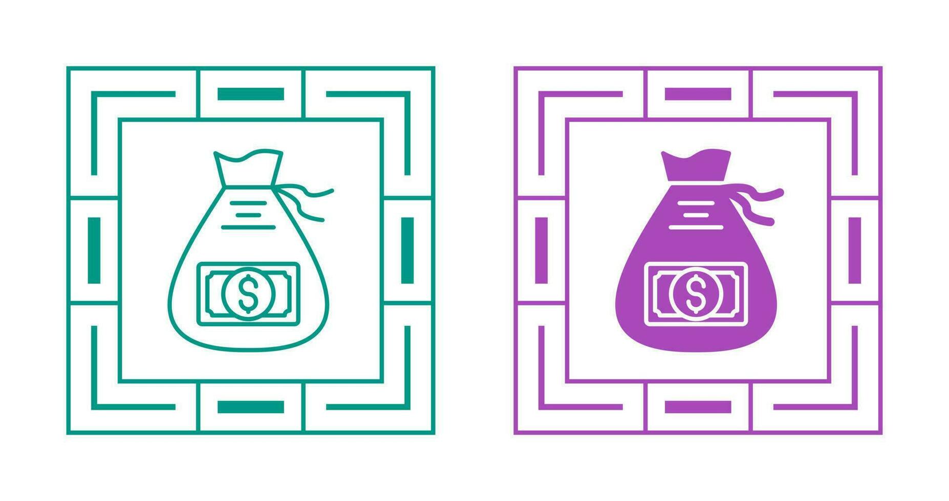 Money Bag Vector Icon