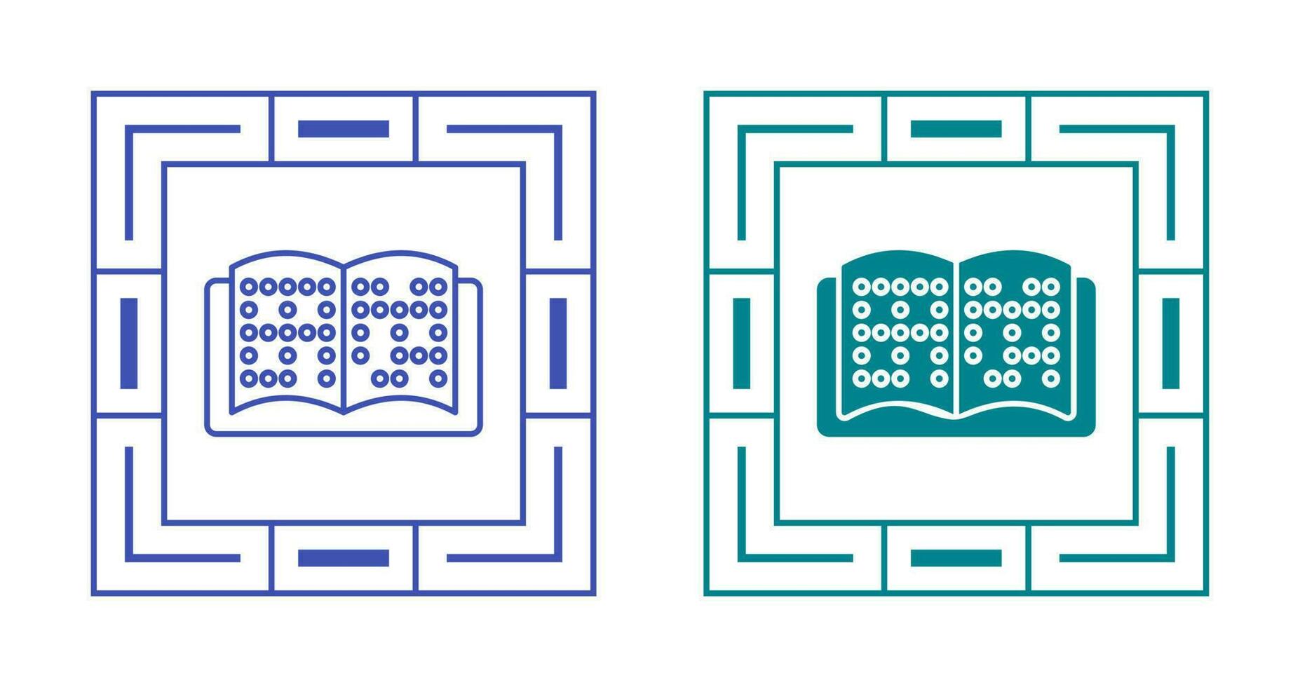 Braille Vector Icon