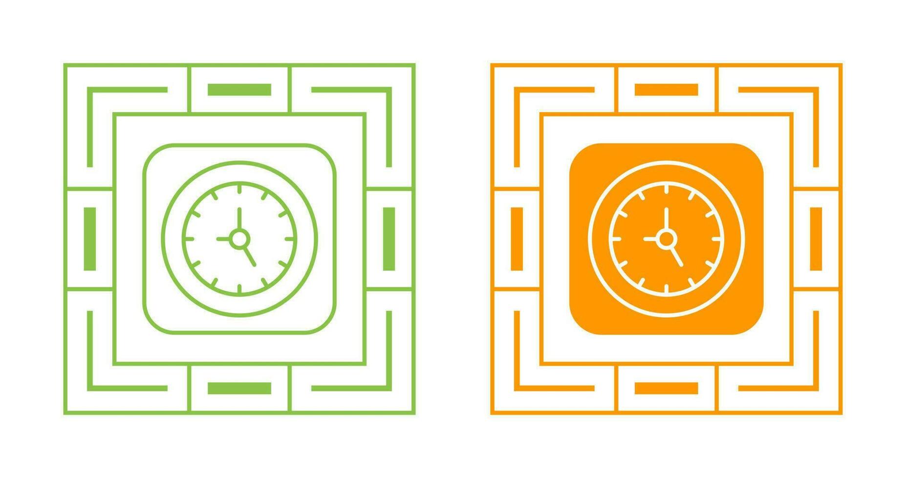 Clock Vector Icon