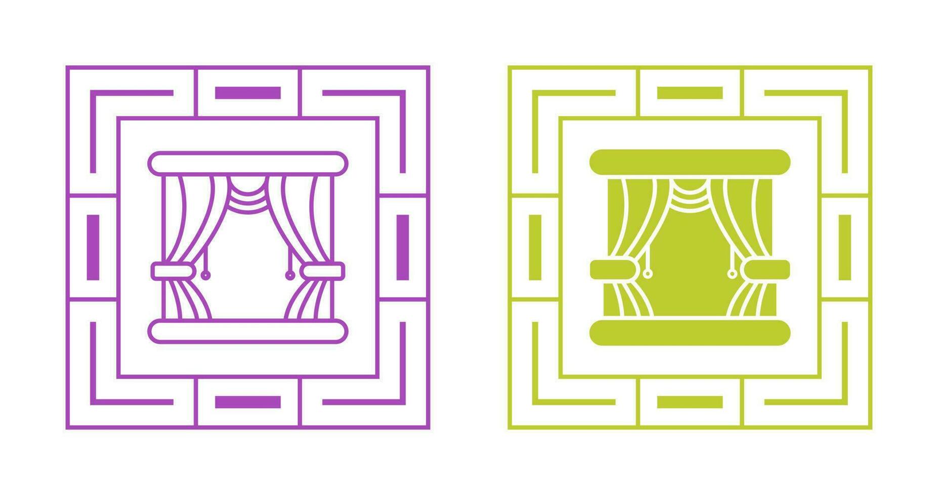 Stage Vector Icon