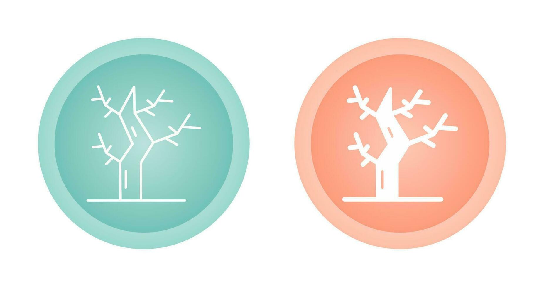 Dry Tree Vector Icon