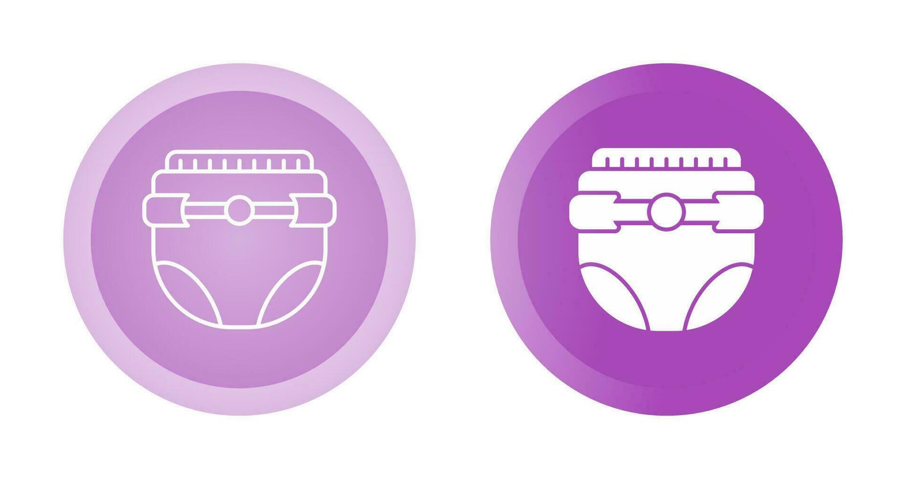 Diaper Vector Icon