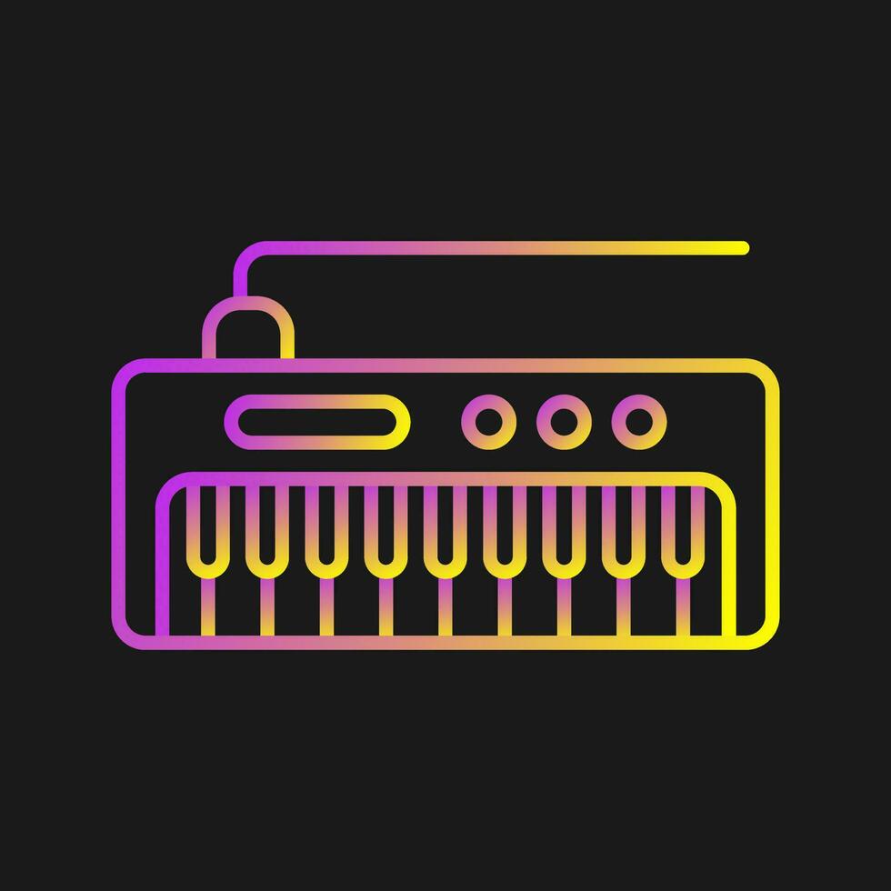 Piano Vector Icon