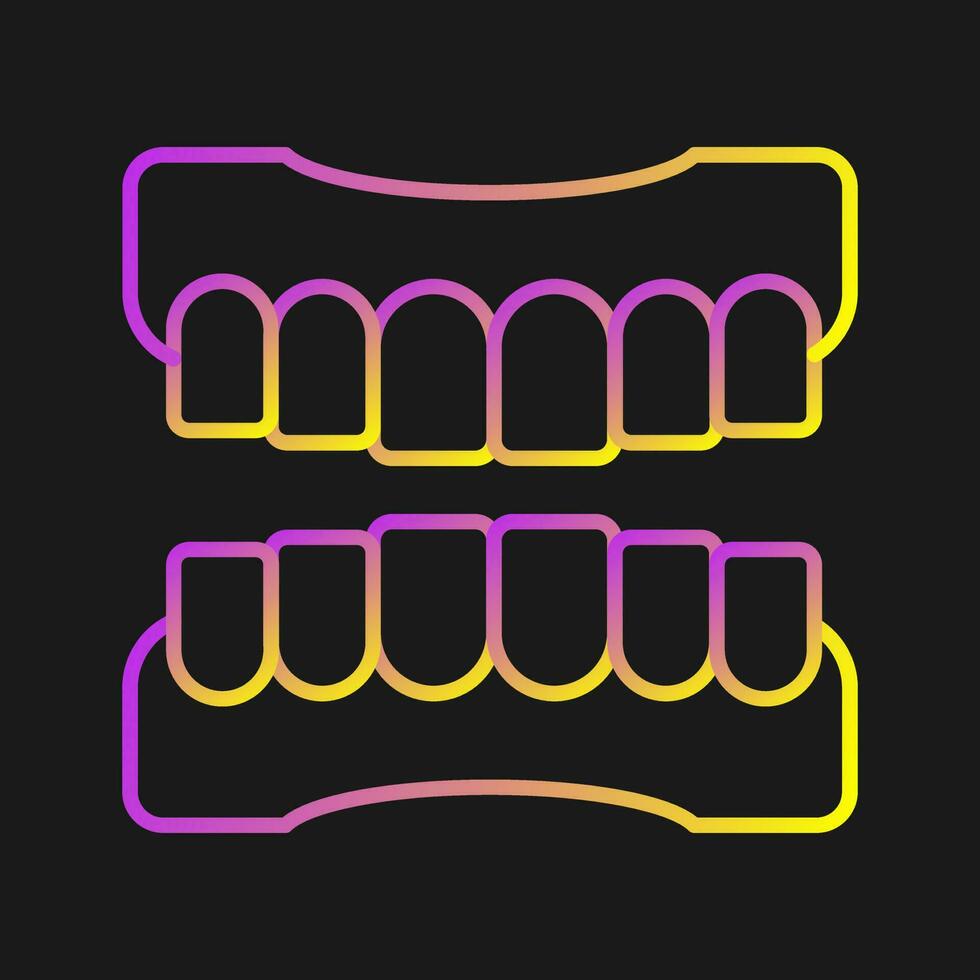 Denture Vector Icon