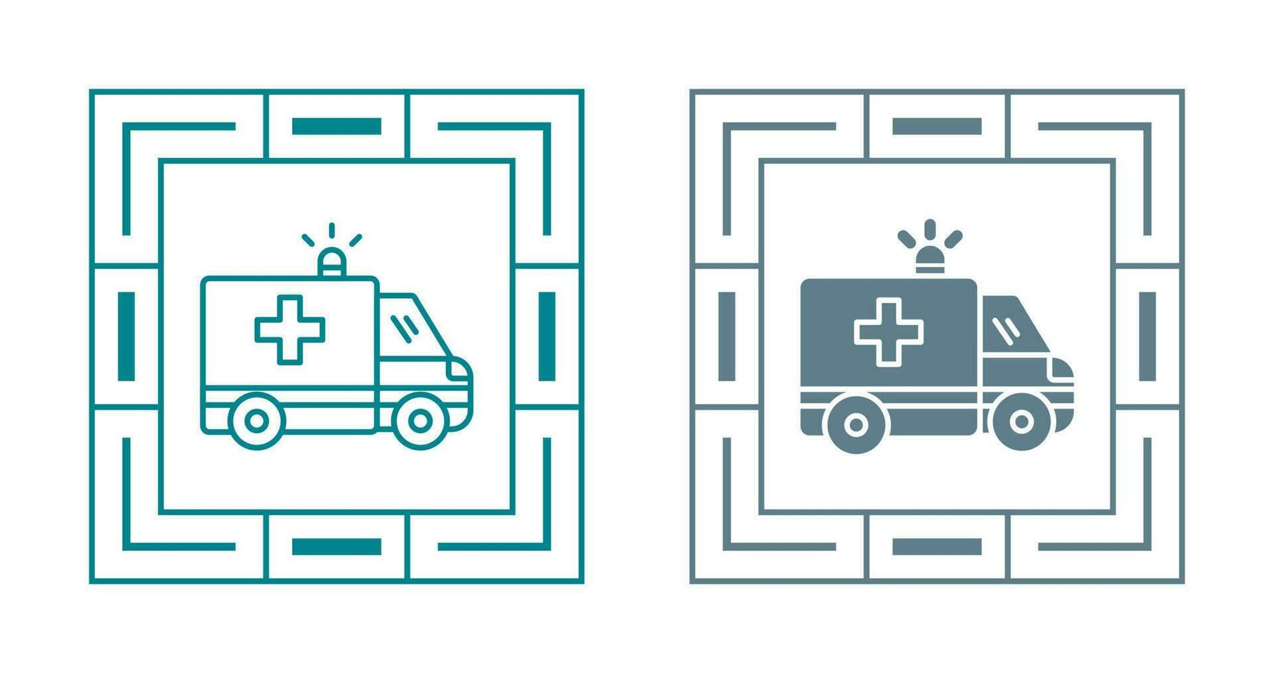 Ambulance Vector Icon