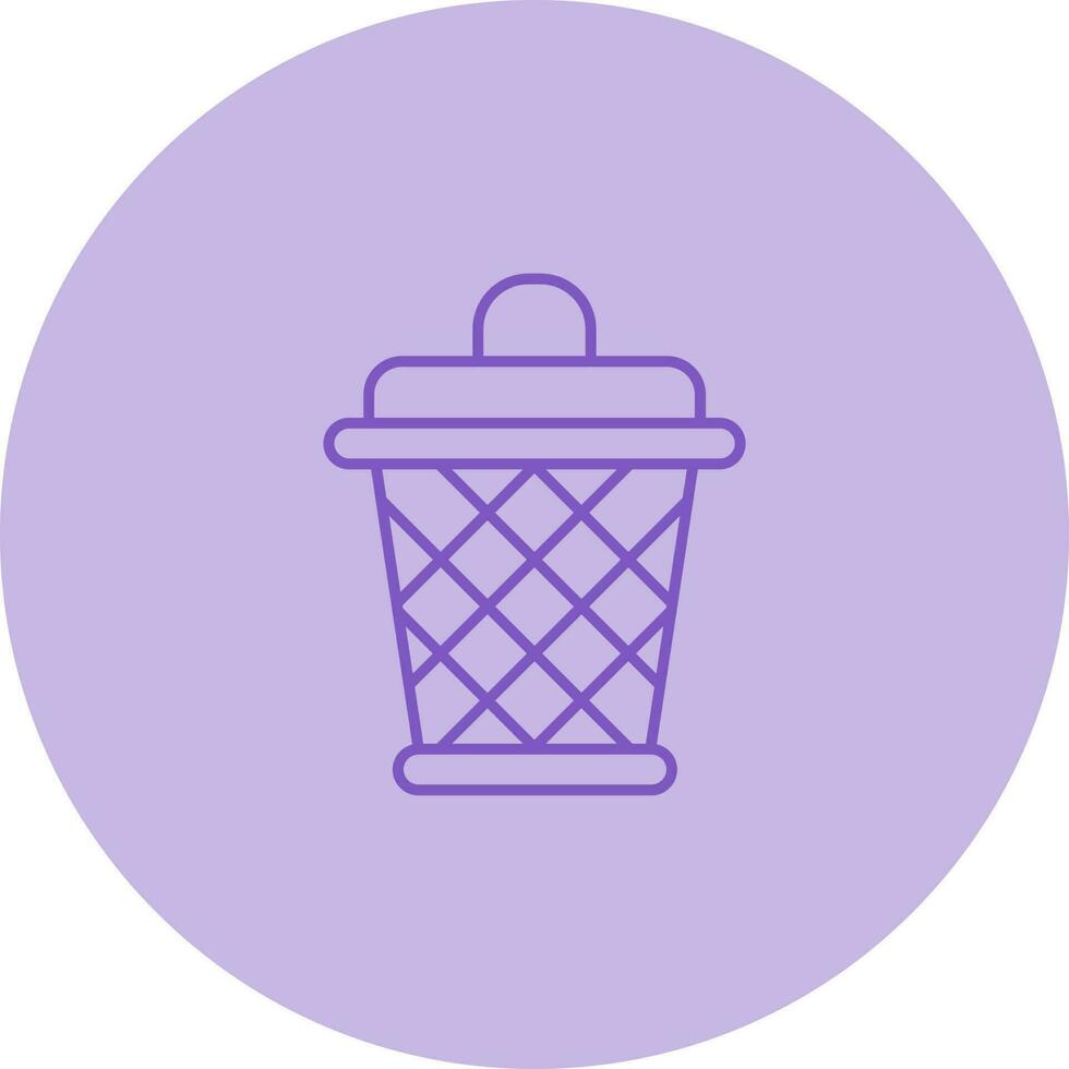 Dustbin Vector Icon