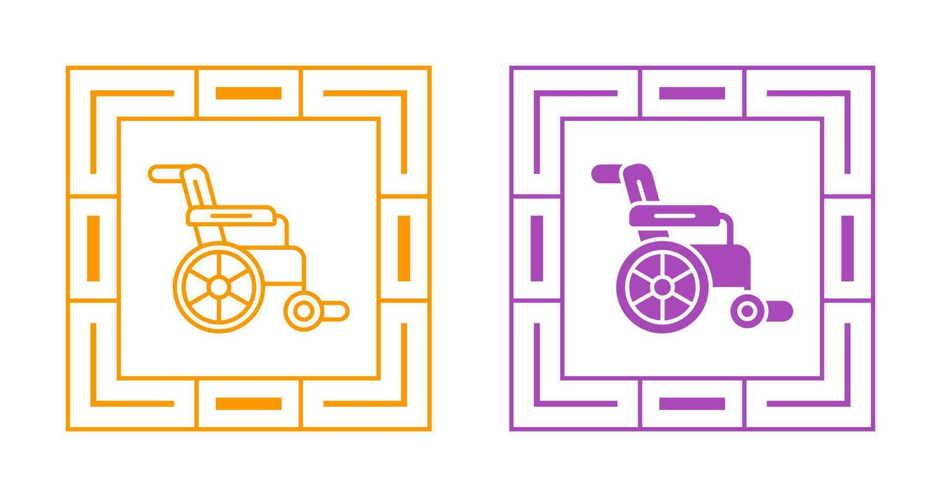 Wheelchair Vector Icon