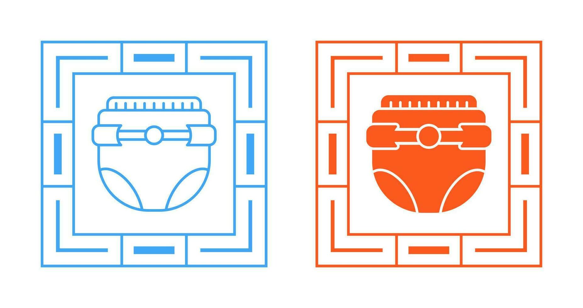 Diaper Vector Icon