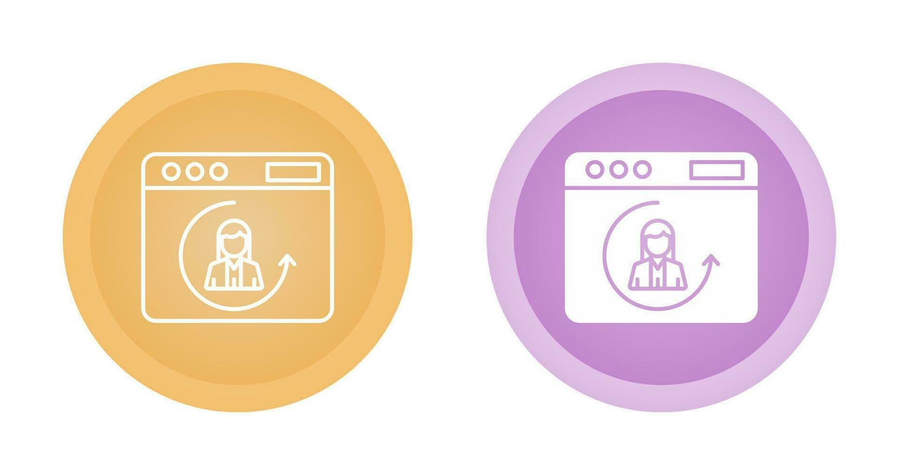 Return Visitor Vector Icon