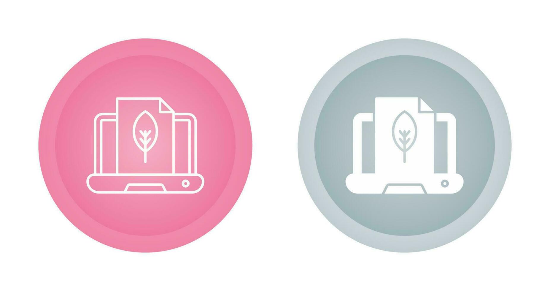 Organic Content Vector Icon