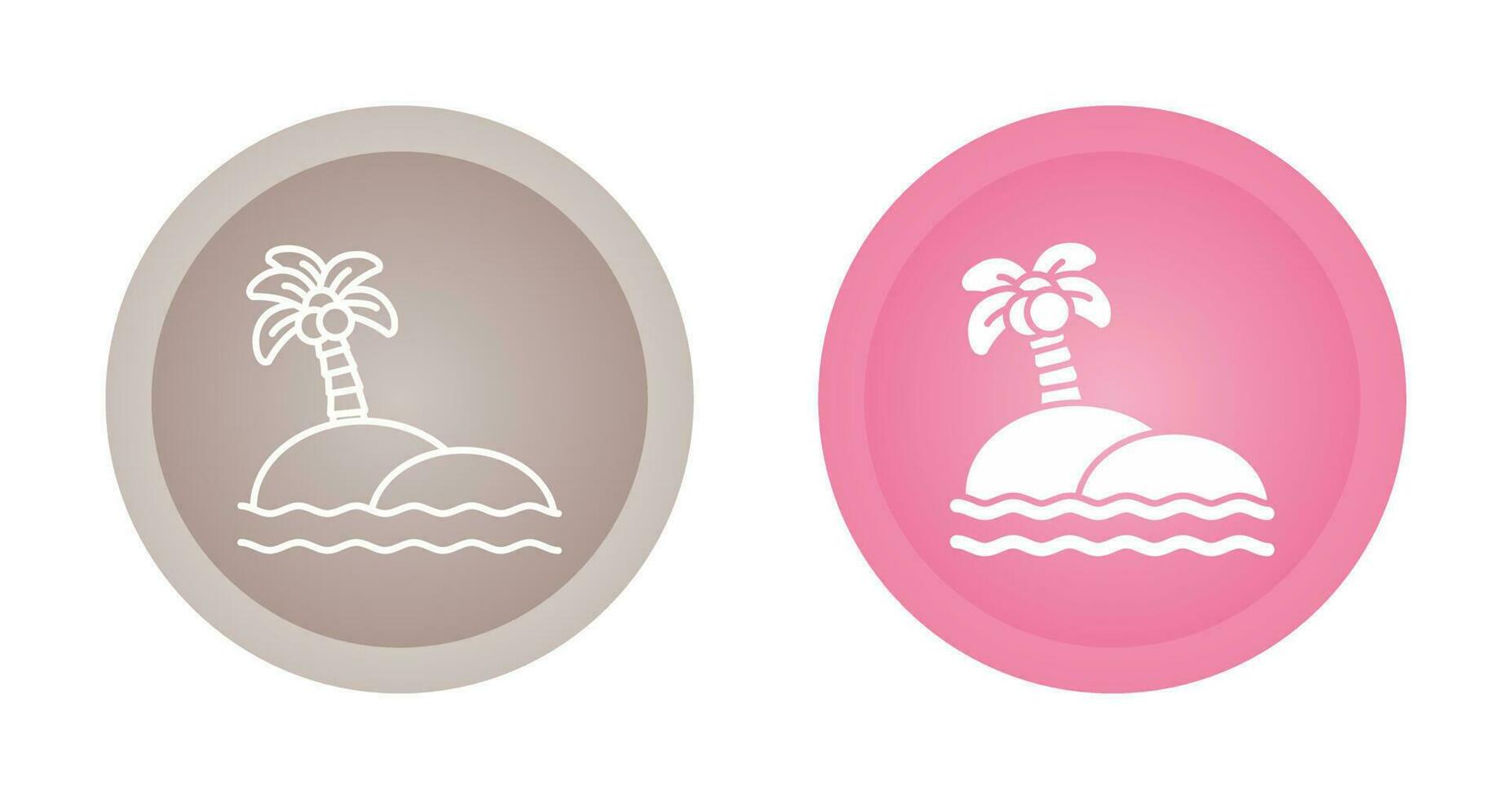 Island Vector Icon