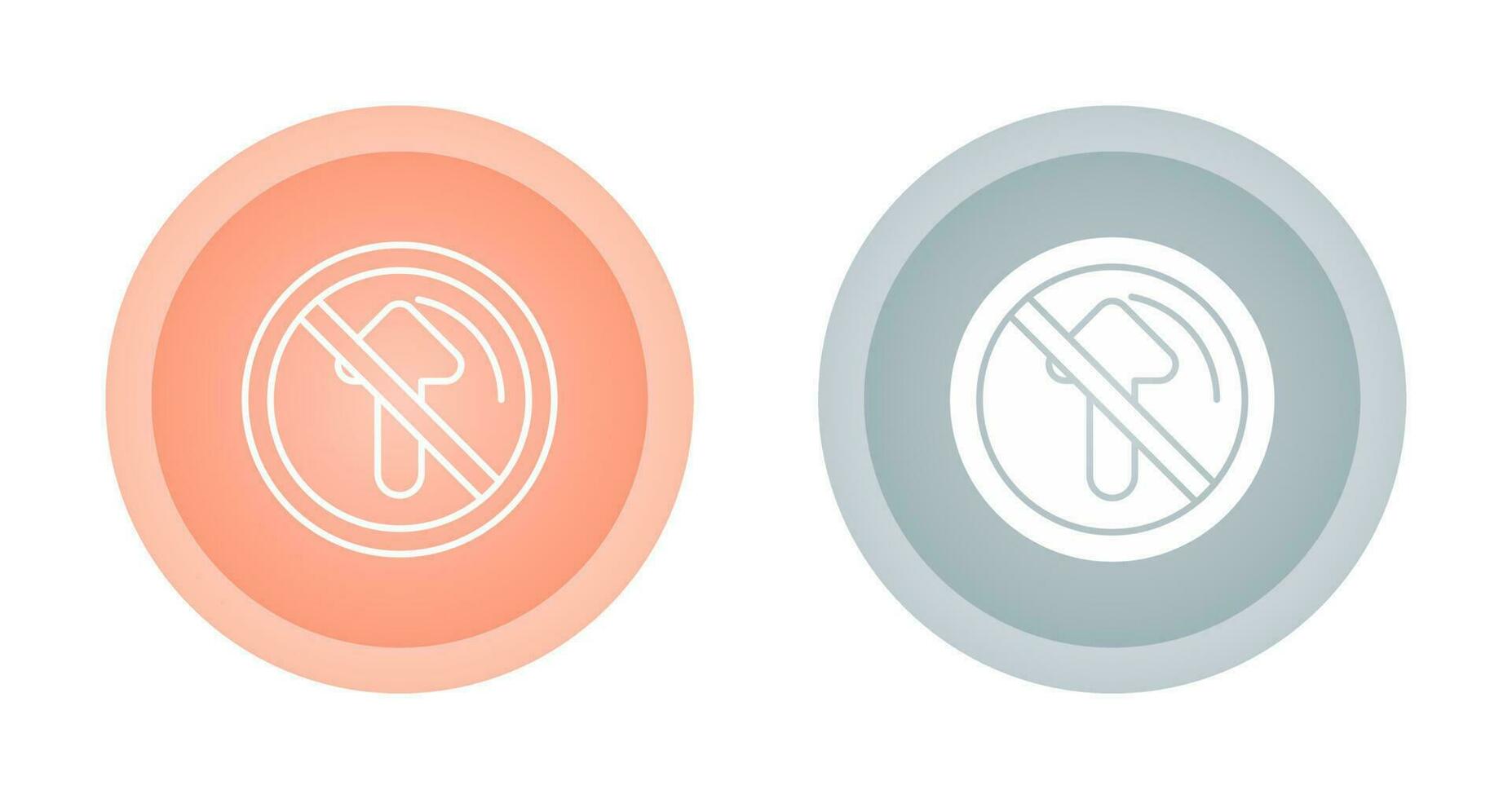 No Passing Vector Icon