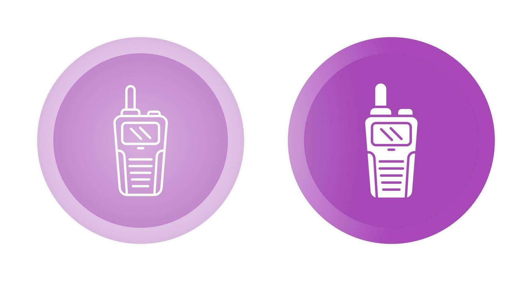 Walkie Talkie Vector Icon