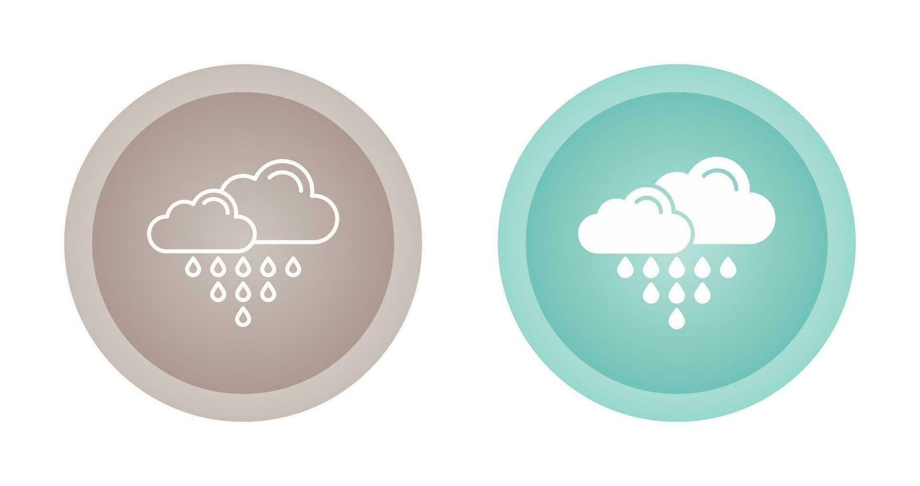 Acid Rain Vector Icon