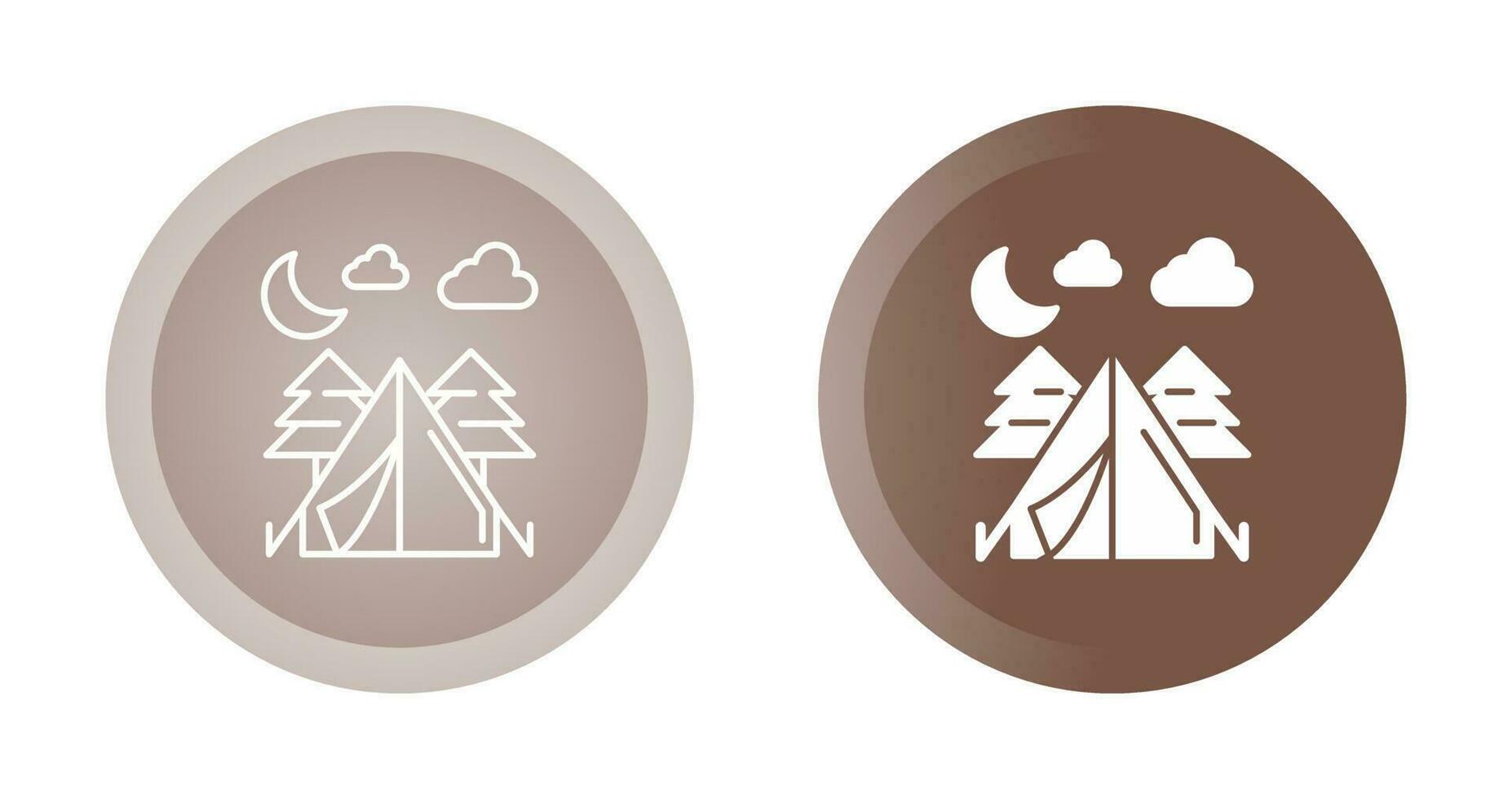 Tent Vector Icon