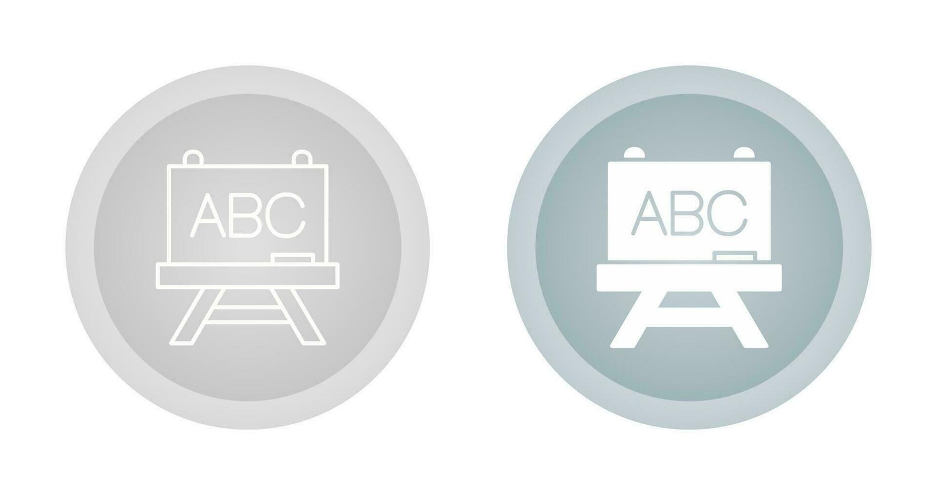 Chalk Board Vector Icon