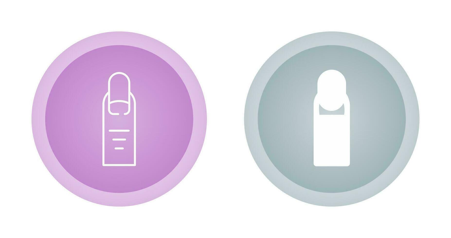 Nail Vector Icon