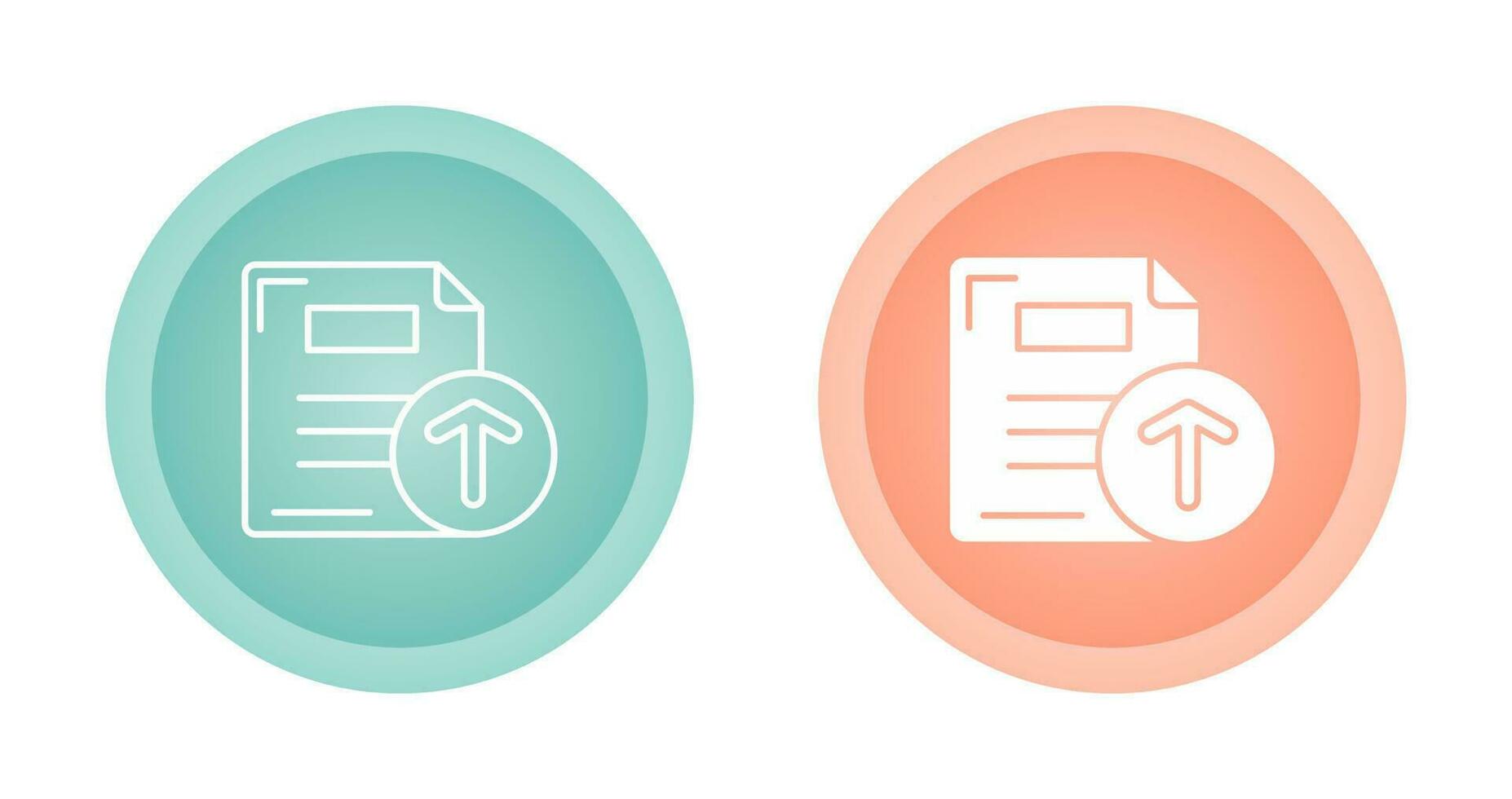 Files Upload Vector Icon