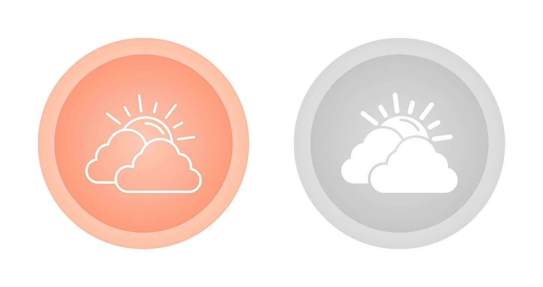 icono de vector de nube