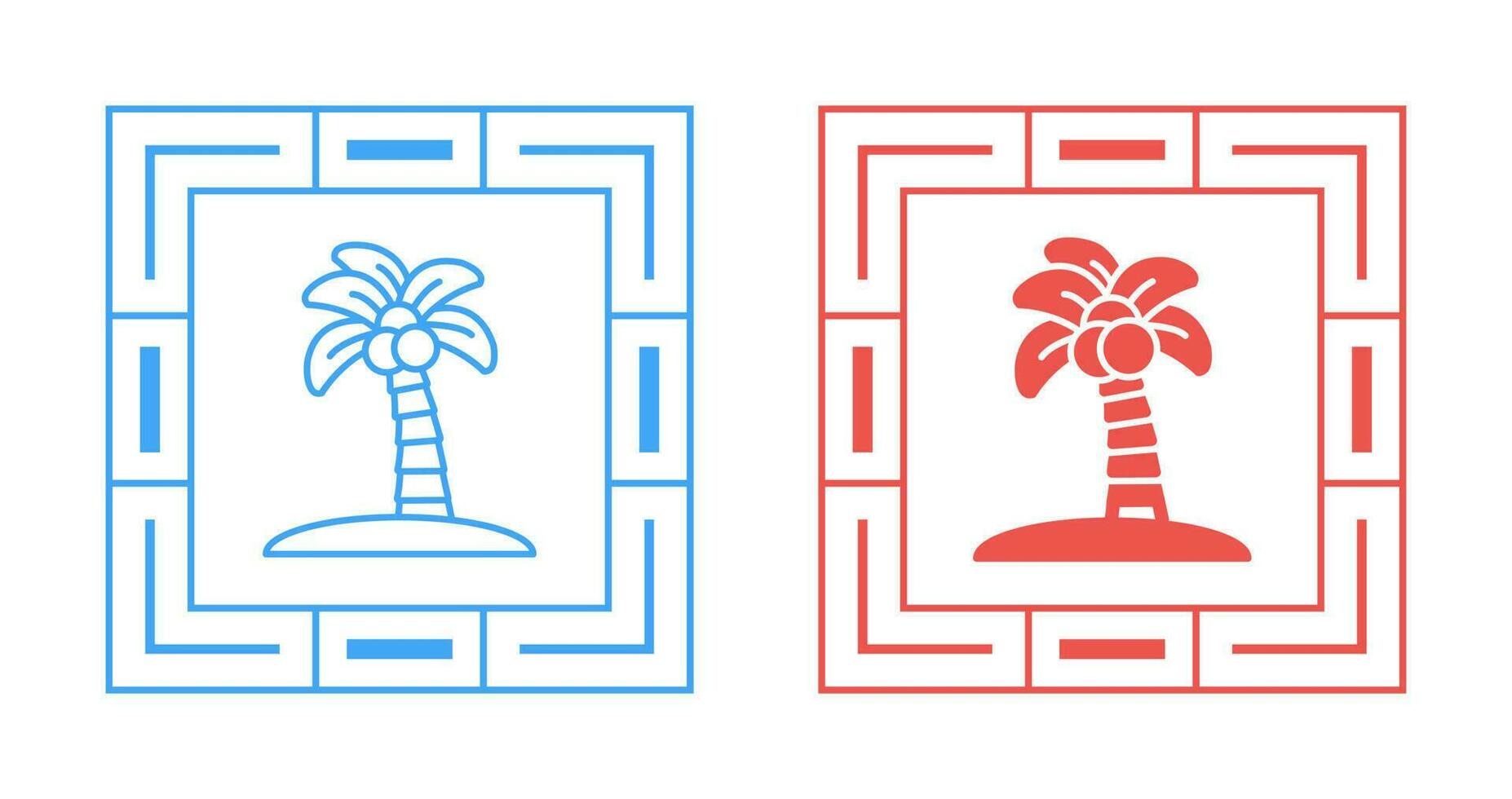 Palm Tree Vector Icon