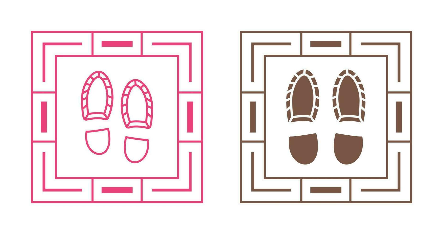 Footprint Vector Icon