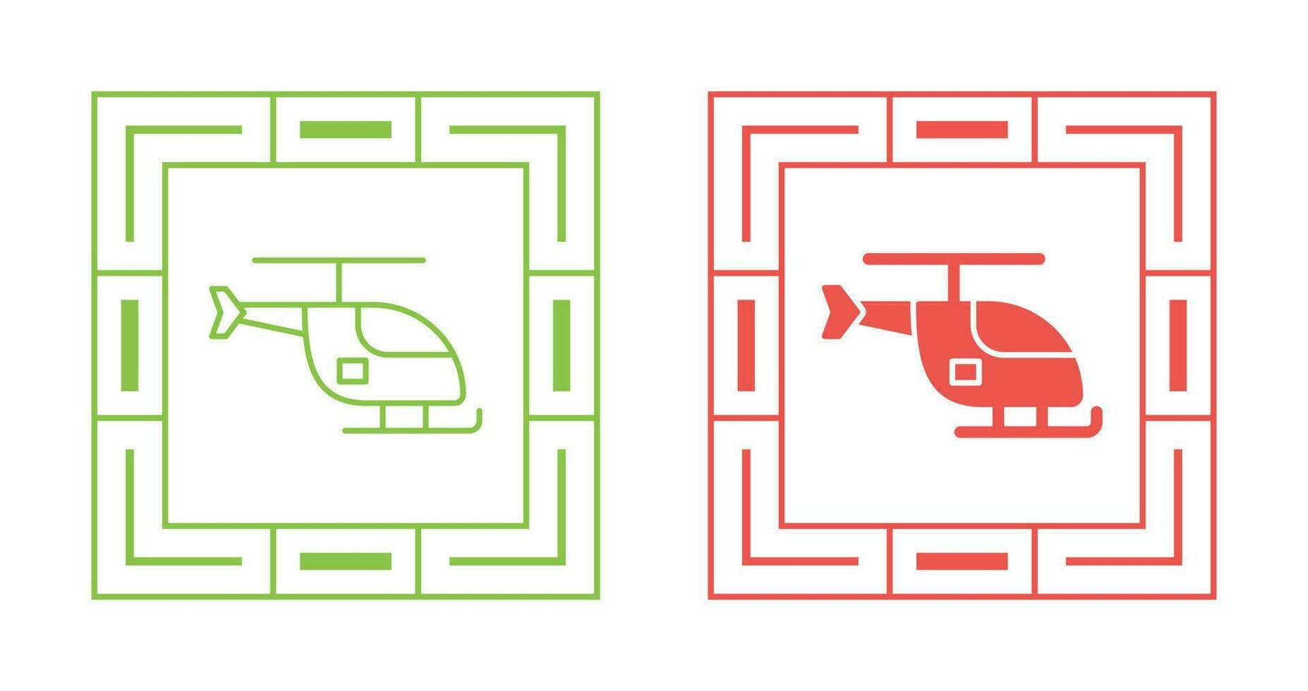 Helicopter Vector Icon