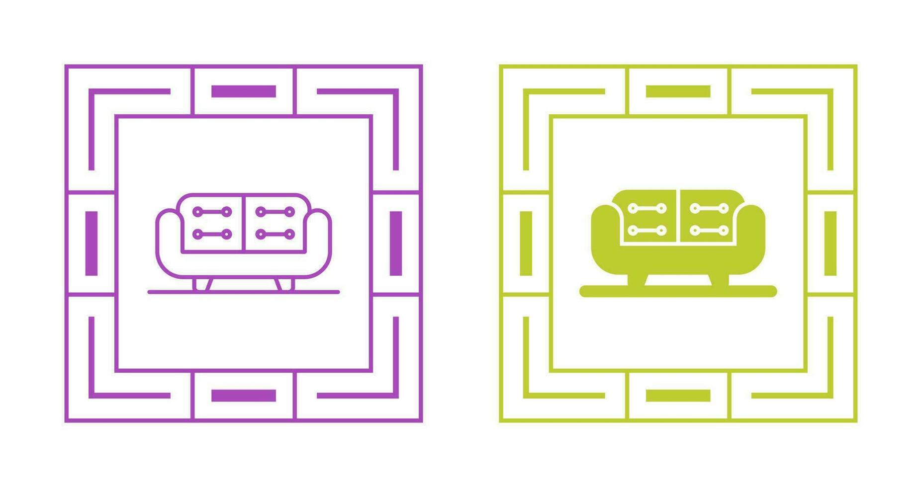 Sofa Vector Icon