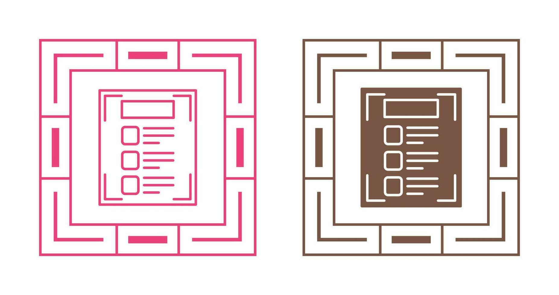 Menu Vector Icon