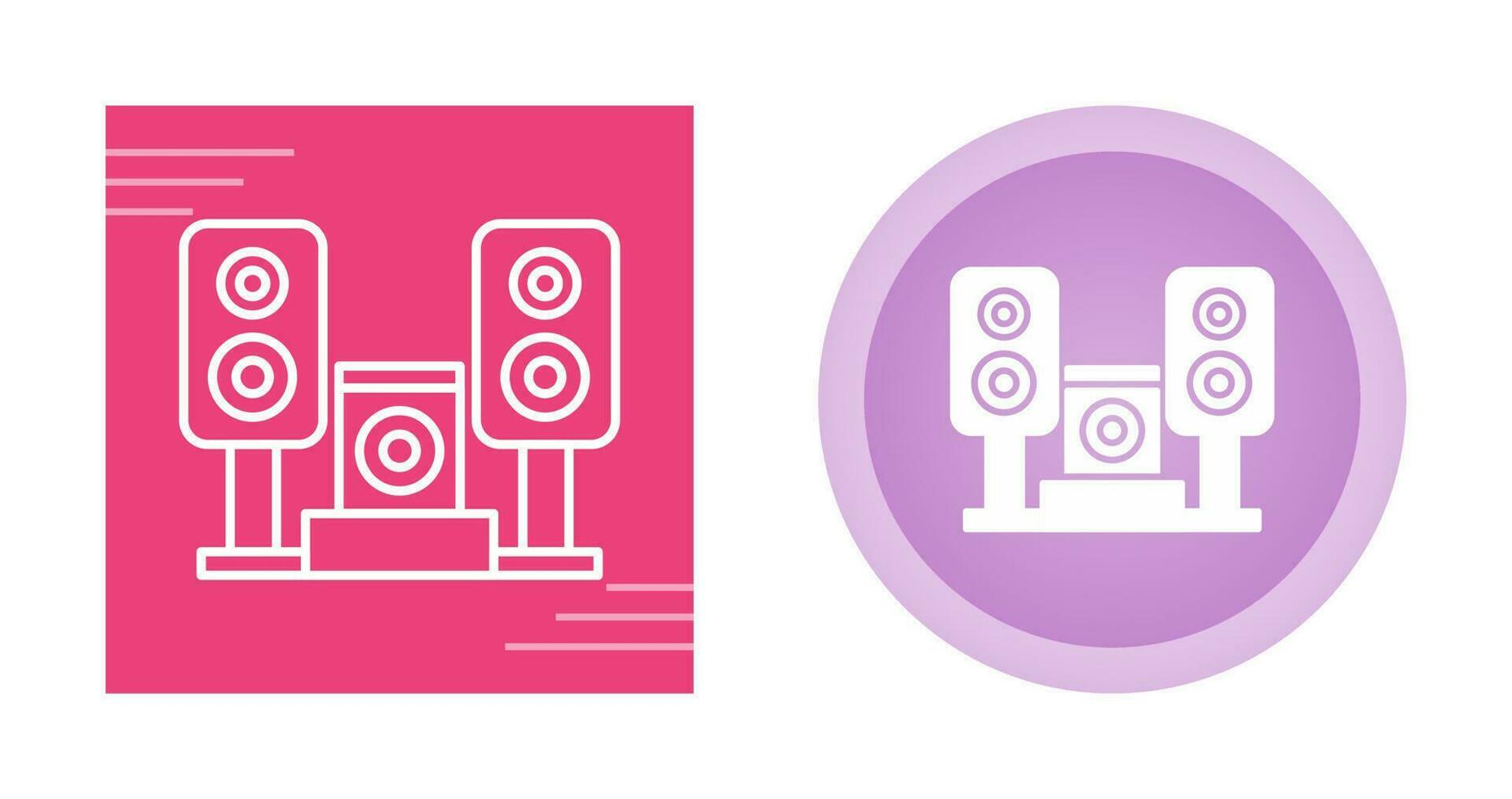 Music System Vector Icon