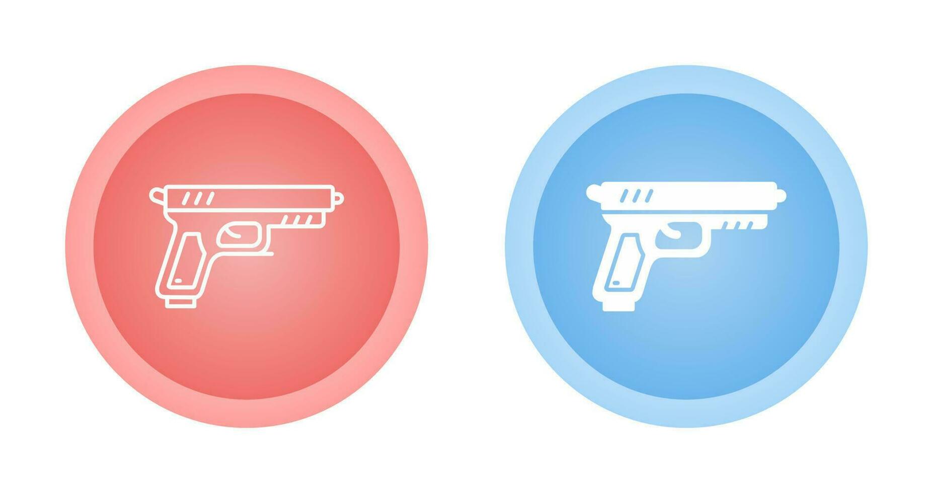 icono de vector de pistola