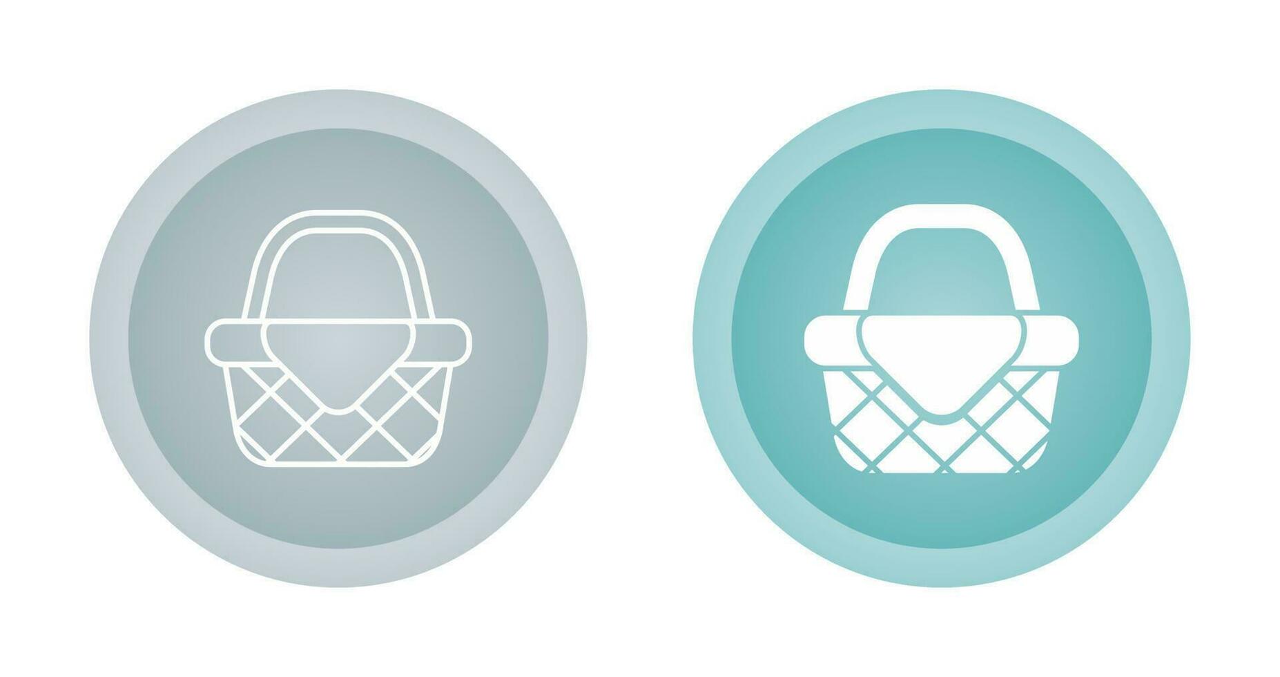 Picnic Basket Vector Icon