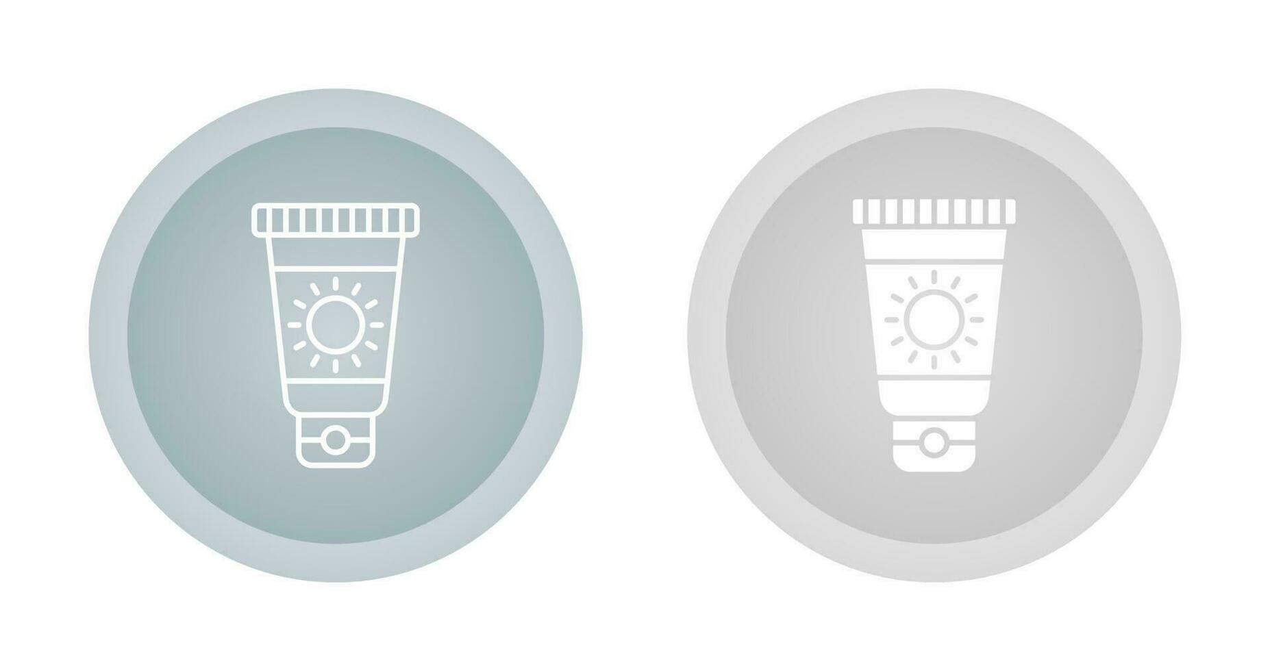 Sun Cream Vector Icon