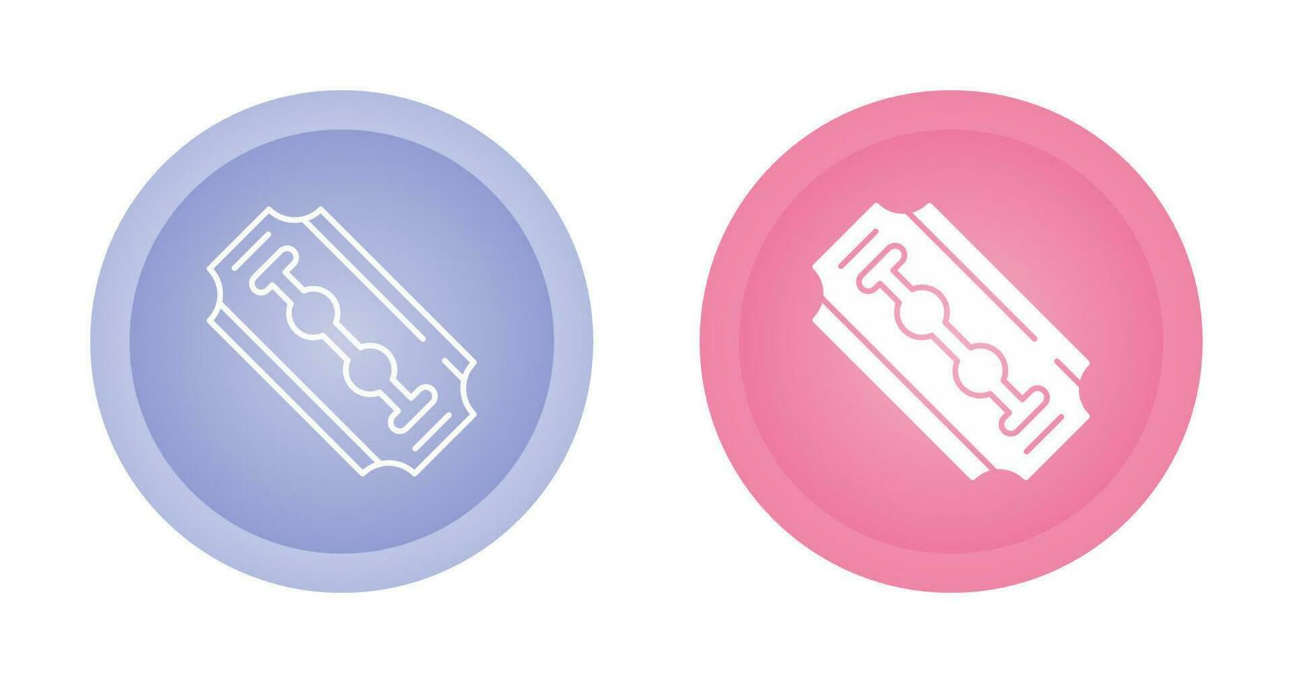 Razor Blade Vector Icon